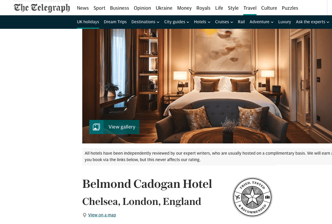 London uniform supplier for 5 star hotels 