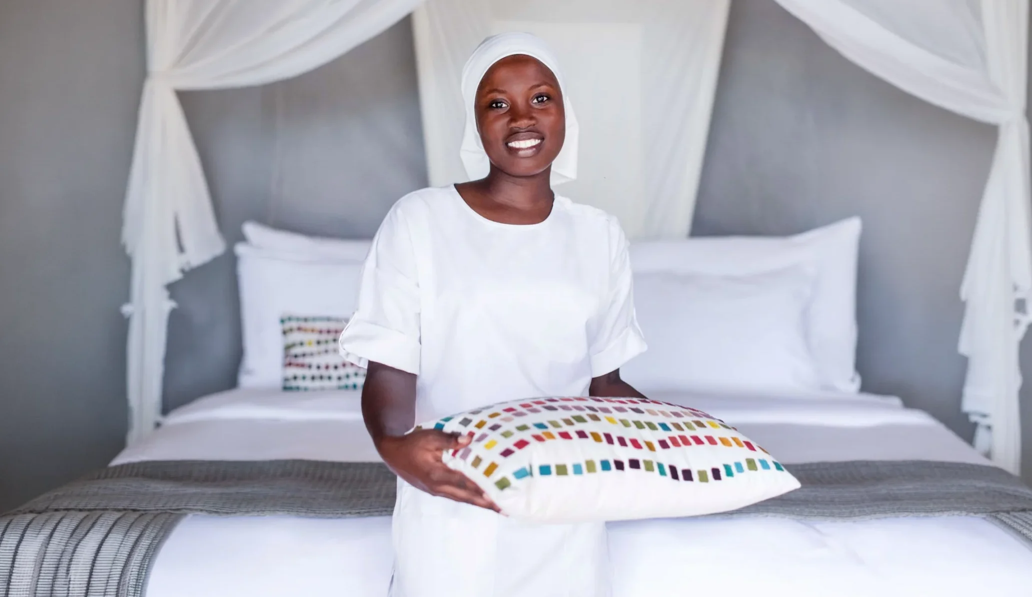 Hospitality uniforms at high end resorts