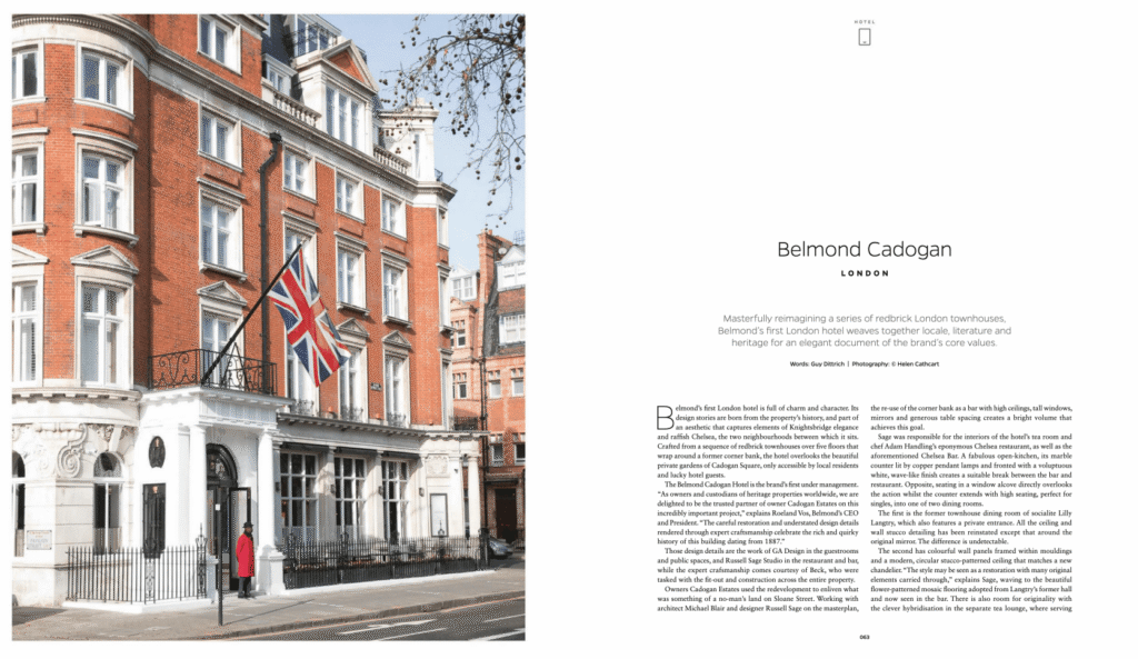 Belmond Hotel Uniforms 