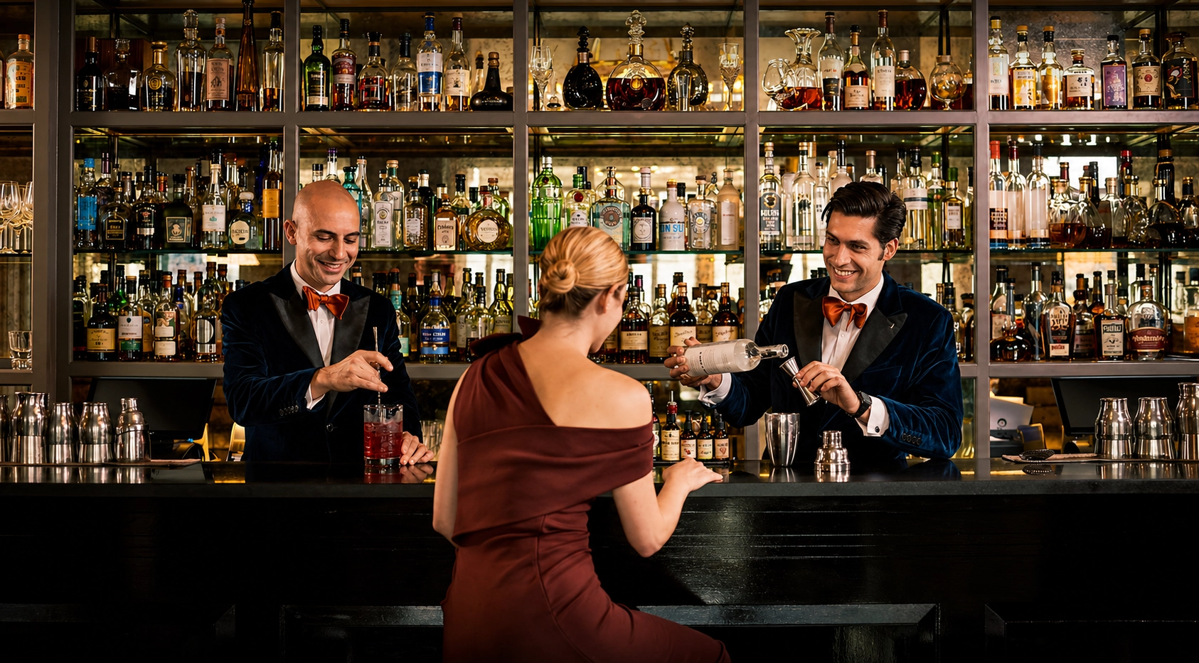 Connaught bar staff uniforms